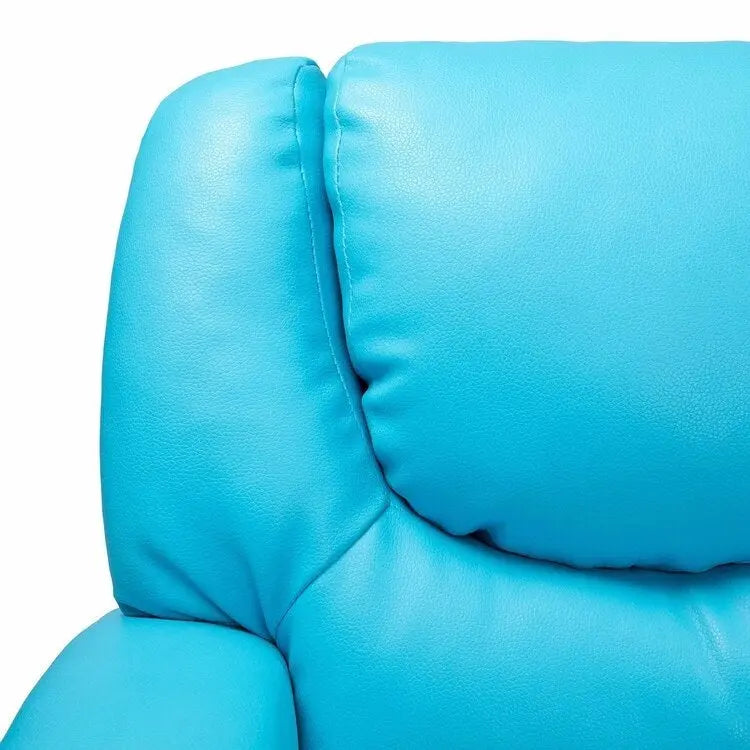 Fauteuil inclinable pour enfants Pushback avec repose-pieds et porte-gobelets - Confort ultime pour les tout-petits
