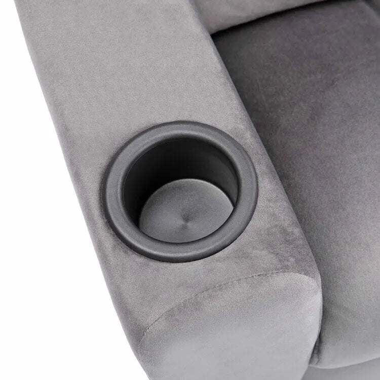 Fauteuil inclinable pour enfants Pushback avec repose-pieds et porte-gobelets - Confort ultime pour les tout-petits