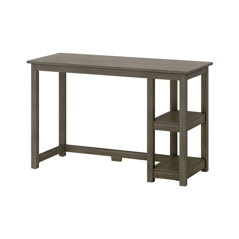 Bureau planches et poutres avec bibliothèques