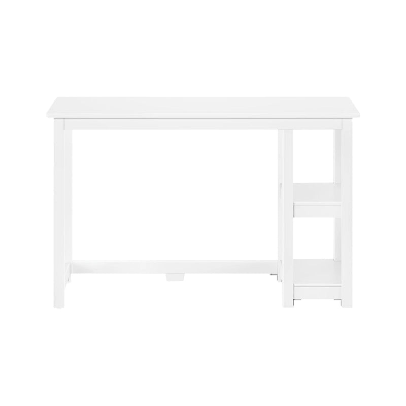 Bureau planches et poutres avec bibliothèques