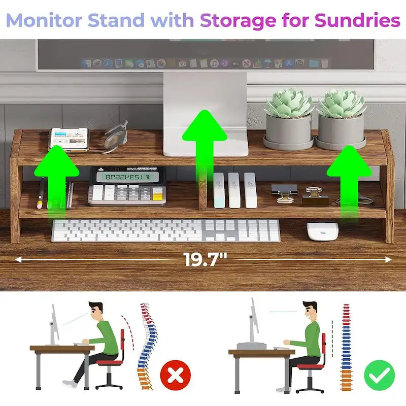Bureau d'ordinateur en L, tiroir, multiprise, meuble de rangement, sac de rangement