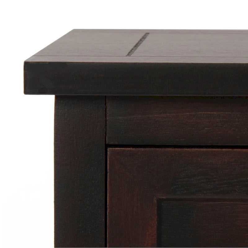 Meuble de rangement rouge à 6 tiroirs (entièrement assemblé) - 30L x 13P x 26H