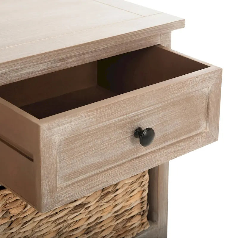 Meuble de rangement rouge à 6 tiroirs (entièrement assemblé) - 30L x 13P x 26H