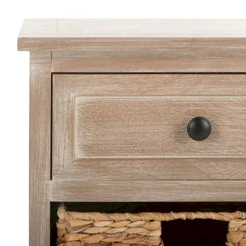 Meuble de rangement rouge à 6 tiroirs (entièrement assemblé) - 30L x 13P x 26H