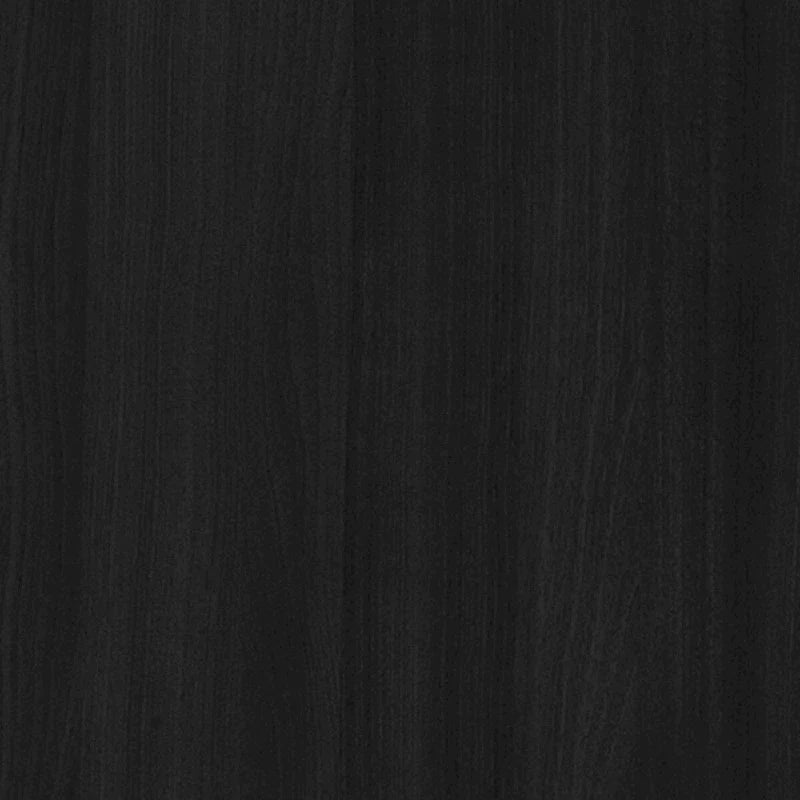 Table basse noire de style Mid-Century Modern