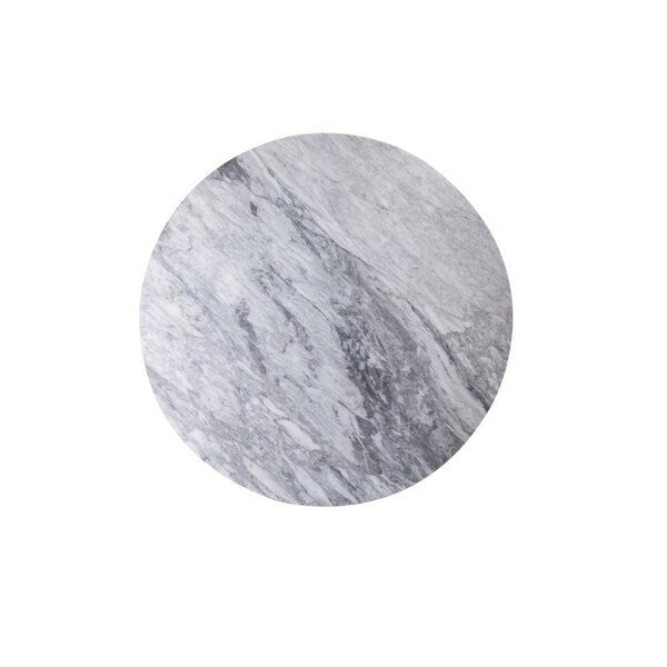 Table Tulip ronde, plateau en marbre