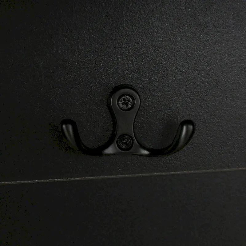 Porte-manteau classique avec 3 crochets, banc de rangement pour entrée, couloir